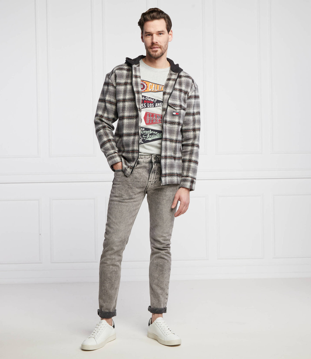 футболка pennant GUESS - серый(M2RI04 K8FQ1)