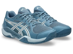 Детские теннисные кроссовки Asics Gel-Powerbreak GS - saba blue/white