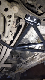 Распорка передняя нижняя (X-BRACE) BMW E36 (ПОД ЗАКАЗ)