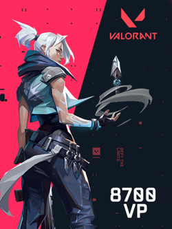 Игровая валюта Valorant: 8700 VP [Цифровая версия] (для ПК, цифровой код доступа)