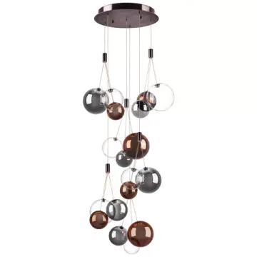 Подвесная люстра 24,3W 3000K 801189 марсала/разноцветный Sferetta Lightstar