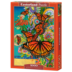 Пазл Castorland "Бабочки", 1000 деталей, C-103492, картонная основа, от 12 лет
