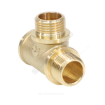 Тройник латунь переходной Ду 15 (1/2") ВР/НР/НР VALFEX VF.133.L.012.012.012