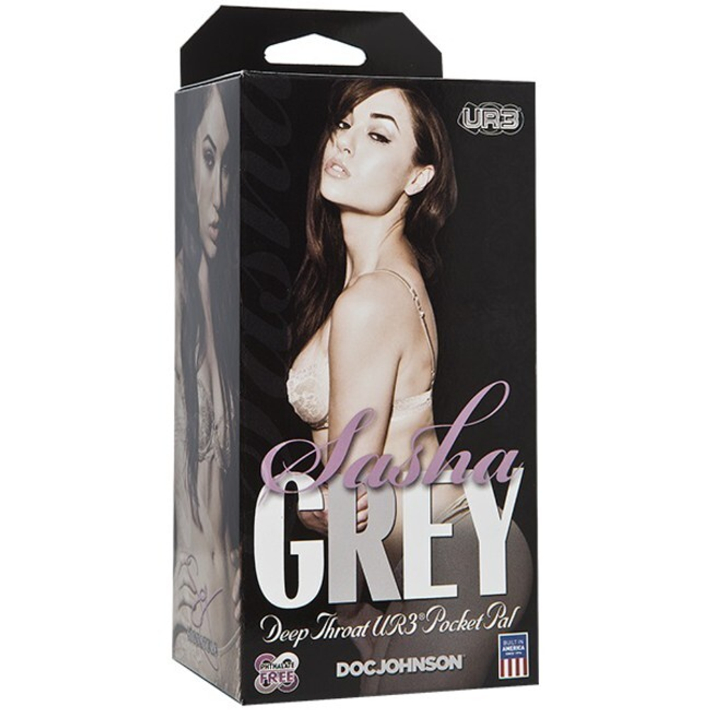 Мастурбатор-рот Sasha Grey (Цвет: телесный)