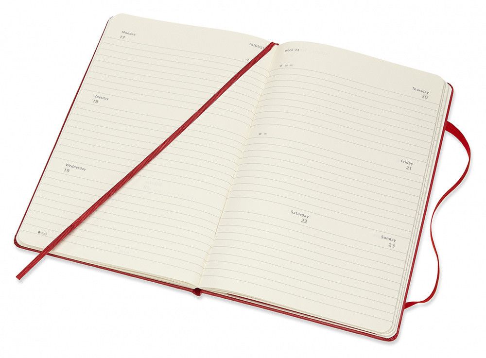 Еженедельник Moleskine Classic Weekly Large (DHF212WH3)