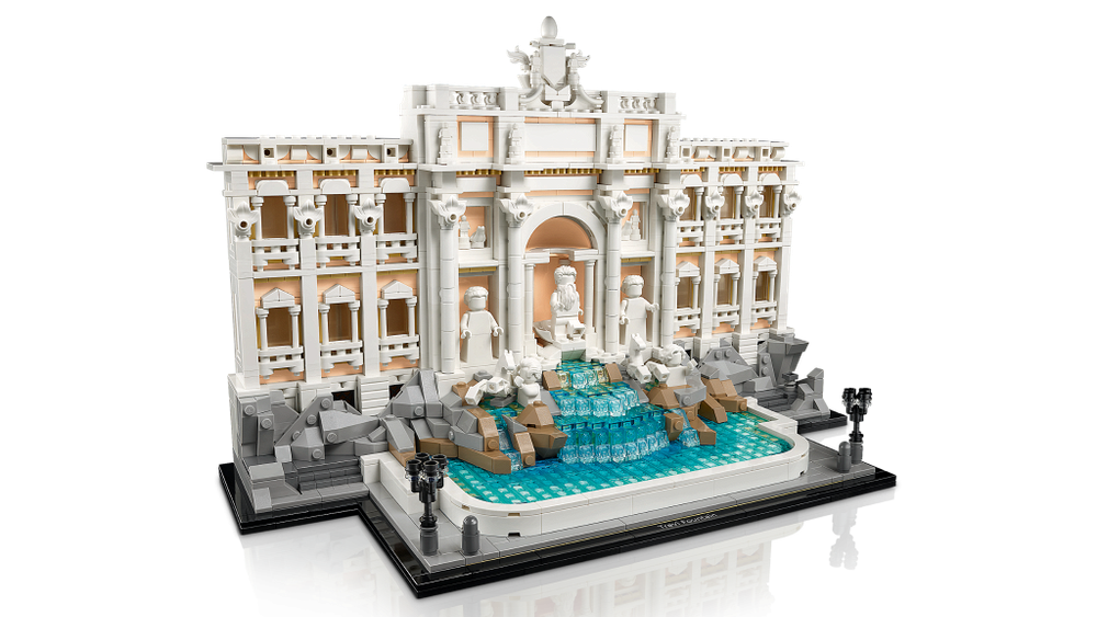 Конструктор Лего Архитектура Фонтан Треви | LEGO Architecture Trevi Fountain 21062, 1880 деталей (18+)