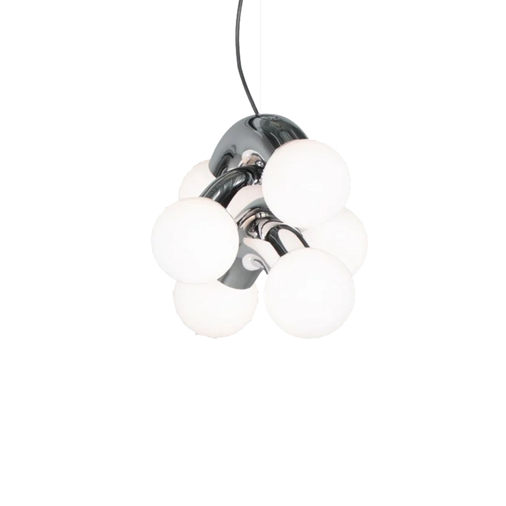 Pendant design lamp  VINE 3 by ANDlight (Silver)