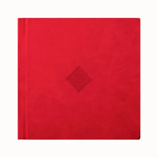 30х30 фотокнига, эко-кожа "Rosso"