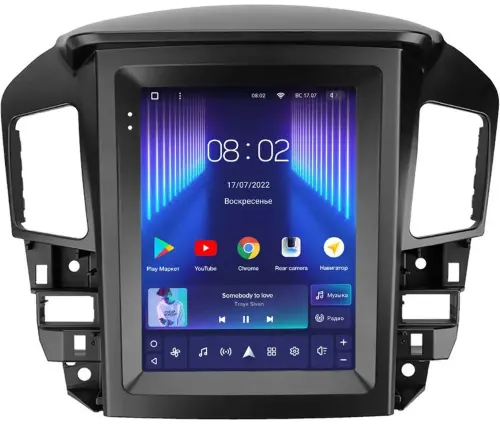 Магнитола для Lexus RX300 U10, Toyota Harrier 1 1997-2003 - Teyes TPRO 2 монитор 9.7" QLED в стиле "Тесла" на Android 10, Быстрая, 4G SIM-слот