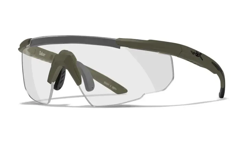Очки Wiley X SABER ADVANCED OD Green Frame Grey/Clear/Light Rust