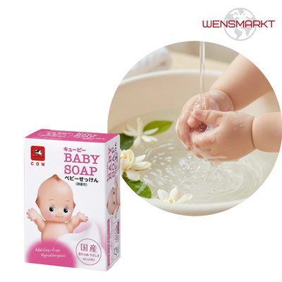 Детское мыло Kewpie COW Baby с гарденией и скваланом, 90 г