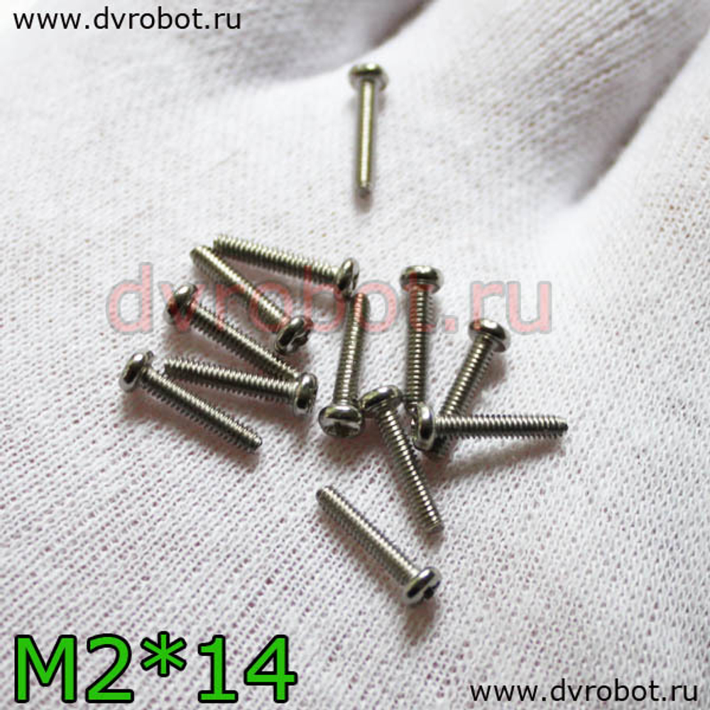 Болт М2*14