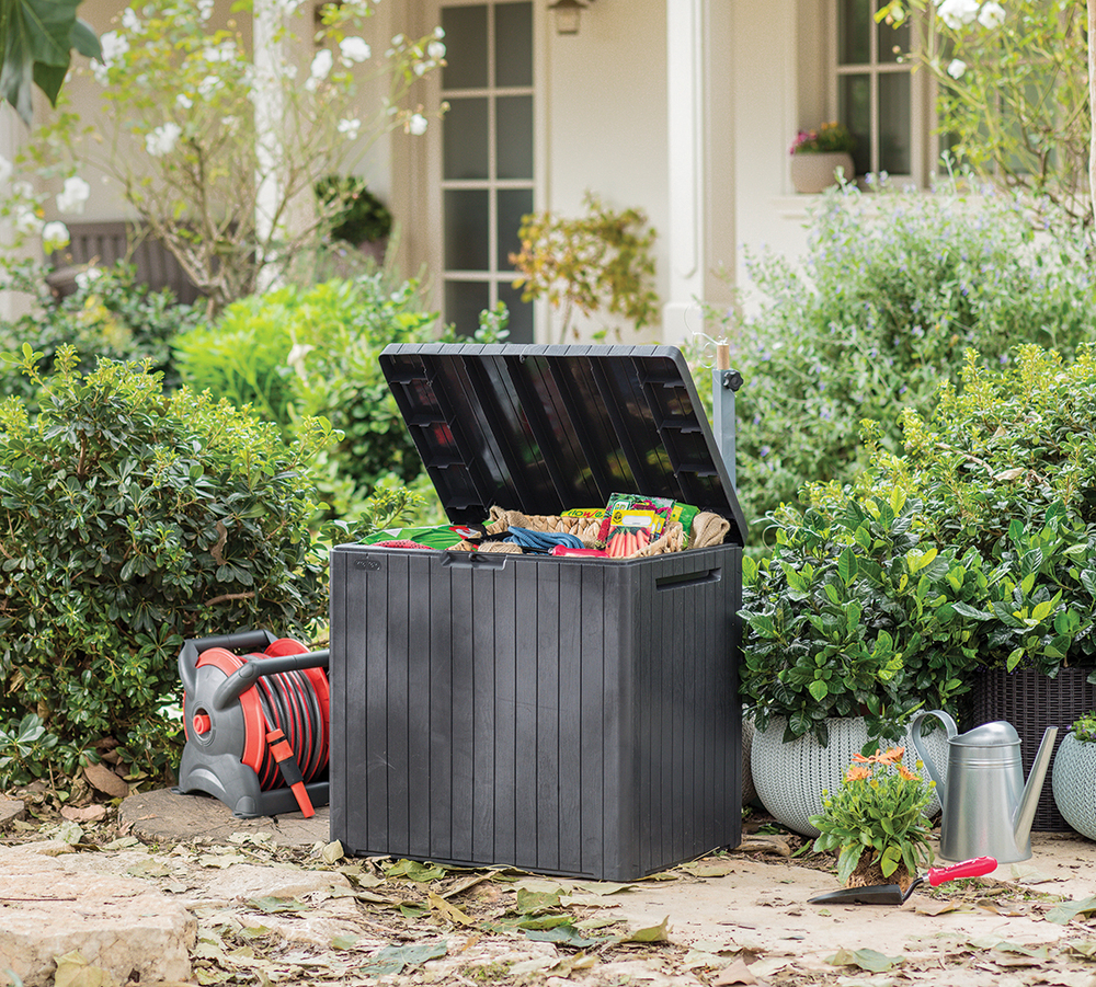 Пластиковый сундук Keter City Box 113 л graphite