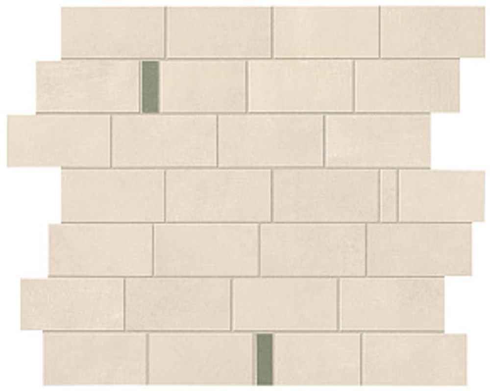 Мозаика ATLAS CONCORDE BOOST PRO Ivory Minibrick Pro Olive 29,7x33,3 6мм. 9BMI