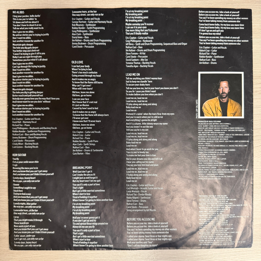 Виниловая пластинка Eric Clapton - Journeyman LP