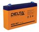 Аккумулятор Delta DTM 607 ( 6V 7Ah / 6В 7Ач ) - фото 1