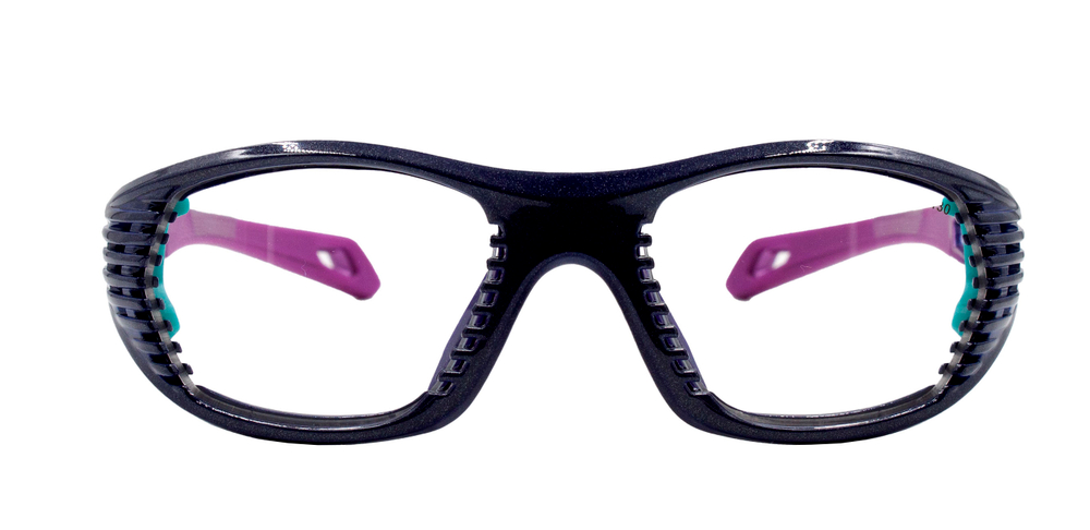 Спортивные очки с диоптриями Rec Specs / Ma-1 / Metallic Purple Pink Fade / для детей до 10 лет