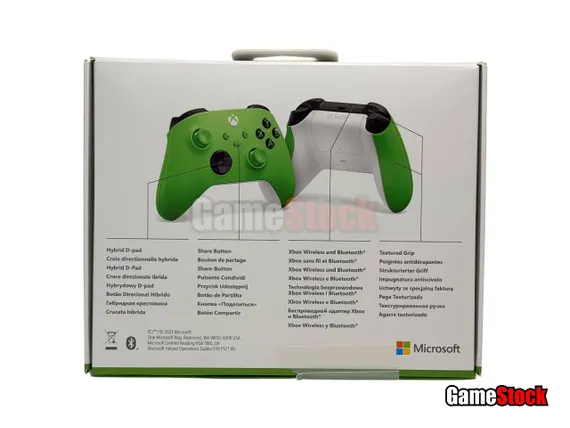Геймпад беспроводной Microsoft Xbox Wireless Controller (Зеленый, Velocity Green)