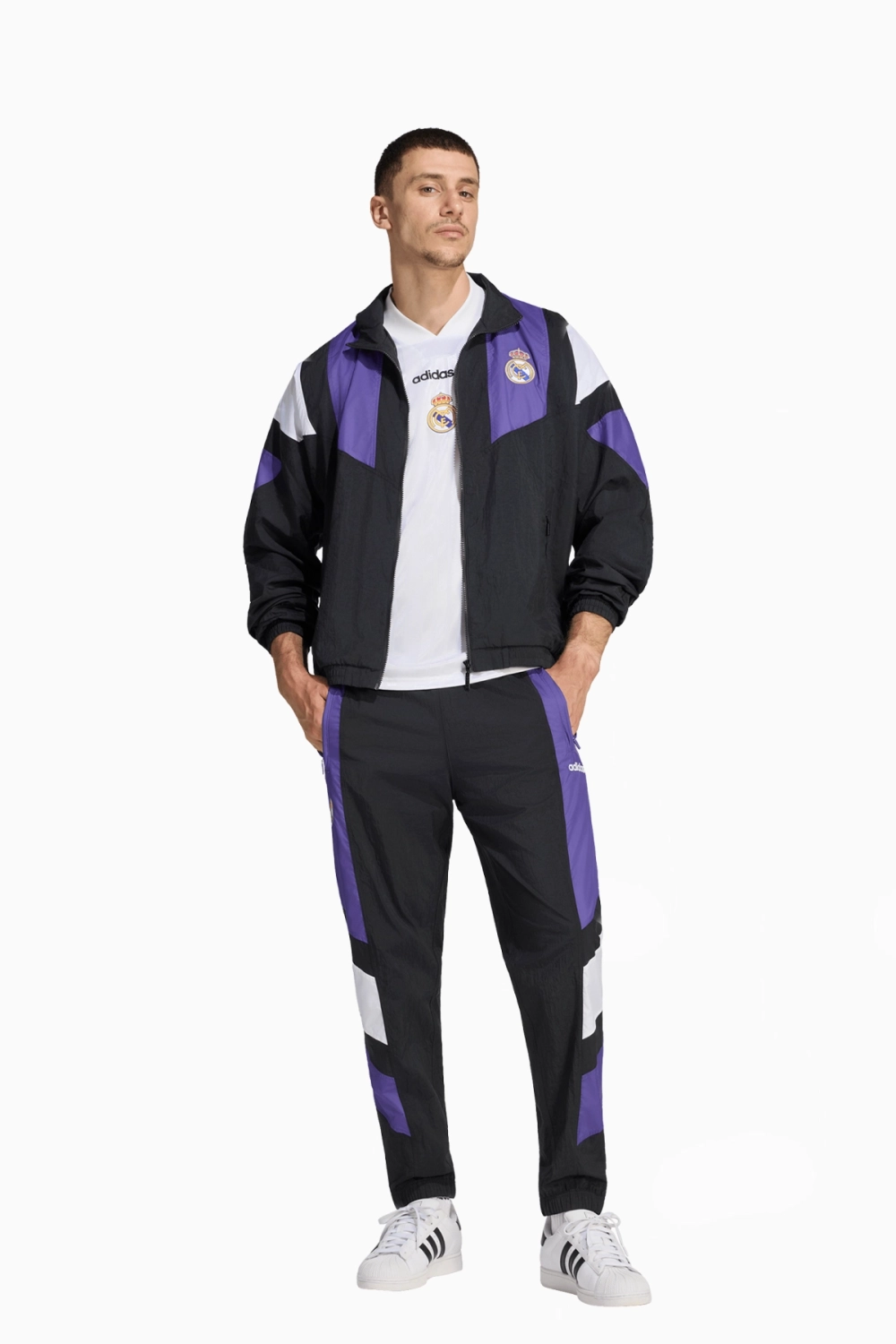 Кофта adidas Real Madrid 26/27 EQT Track - черный