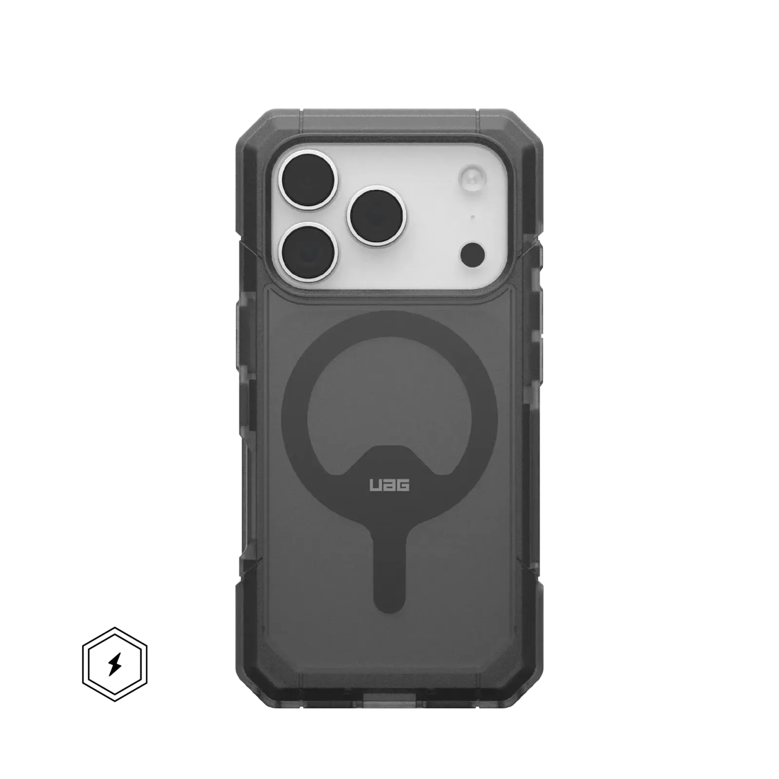 UAG Trooper with MagSafe Series Case for Apple iPhone 17 Pro Ash (Серый)