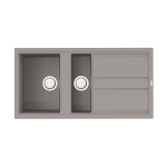кухонная мойка Omoikiri Kitagawa 100-2-GR Artceramic/leningrad grey