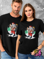Футболка Rock n roll Santa Claus