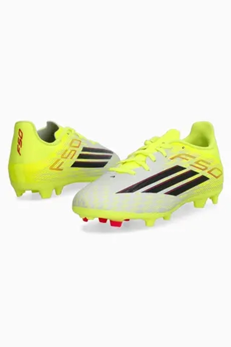 Бутсы adidas F50 League FG/MG Junior - желтый