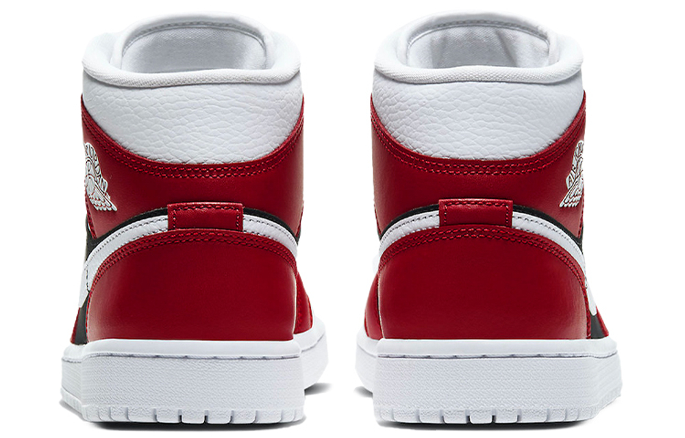 Jordan 1 Mid Gym Red Black Women's
