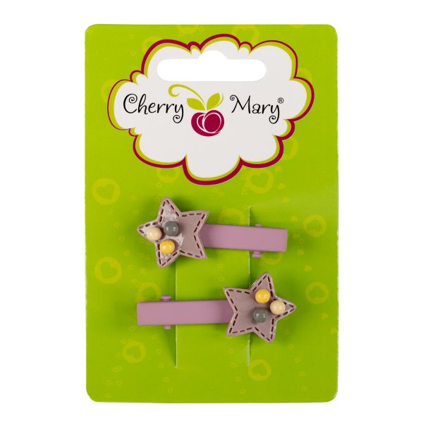Набор заколок для волос 10 шт (5х2 шт), №01, Cherry Mary Z6201