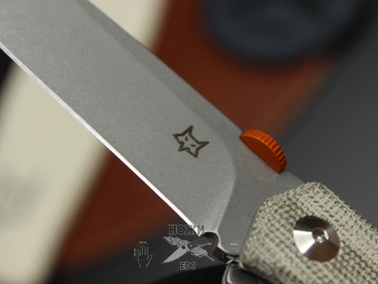 Складной нож FOX knives FX-525MITERZUOLA c клинком из стали BECUT, рукоять микарта