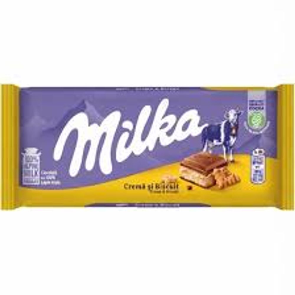 Шоколадная плитка Crema si Biscuit 100гр