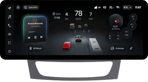Магнитола для Mercedes-Benz E W211 2002-2010, CLS C219 - Teyes CC4PRO монитор 12.3" 2K QLED + рамка 9, Android 13, Быстрейшая, Snapdragon 778G, ИИ, CarPlay, DSP, 4G SIM-слот