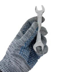 Ключи рожковые, набор 8пр. (6х7, 8х9, 10х11, 12х13, 14х15, 16х17, 18х19, 21х22мм) Помощник 5084MP