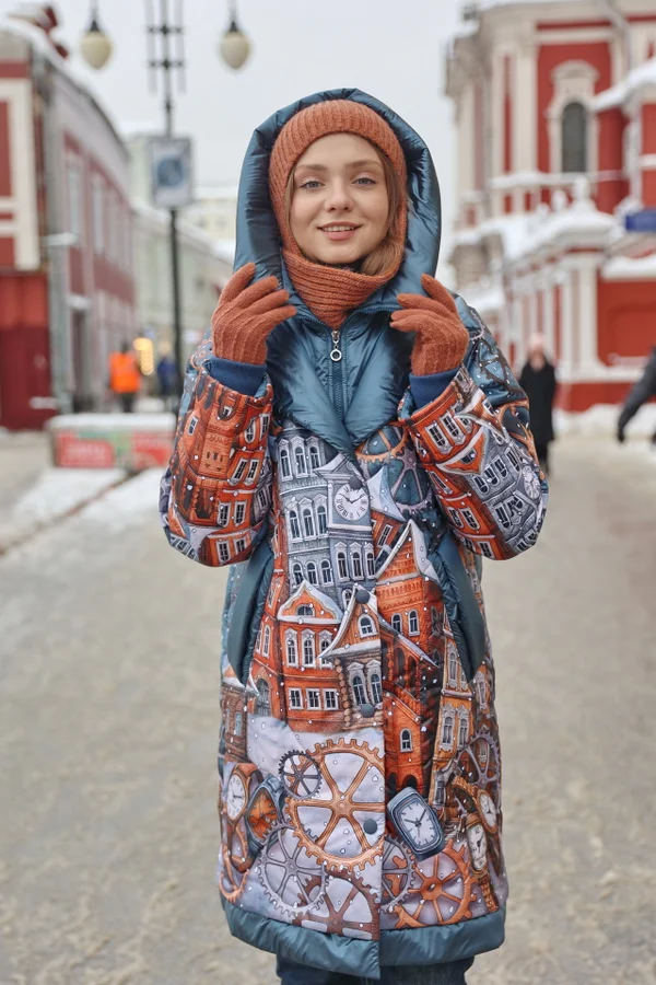 Coat “Moroz-2. The City of Clockmakers”