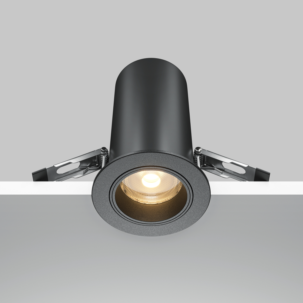 Встраиваемый светодиодный светильник Maytoni FOCUS LED DL125-L12-3K-B