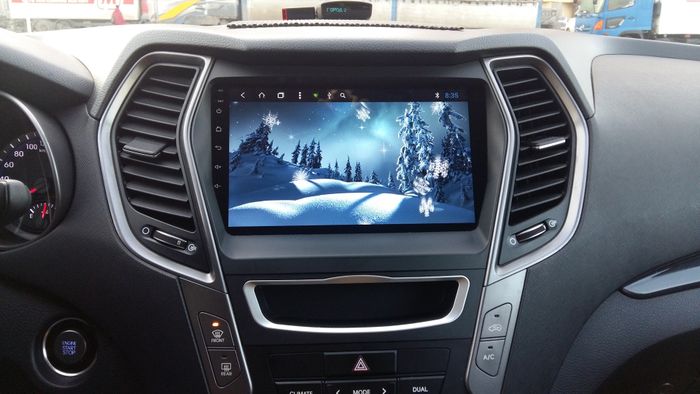 Магнитола для Hyundai Santa Fe 2012-2018 - Vaycar VA23-0209 на Android 13, Быстрая, 4G SIM-слот