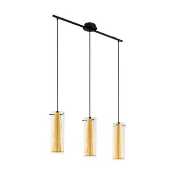 Подвесной светильник 3*E27 97652 черный/золото PINTO GOLD Eglo