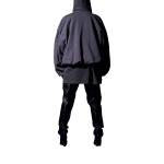 YEEZY x GAP x Balenciaga Logo Hoodie, черный