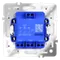 Выключатель трехклавишный Voltum S70 Белый глянцевый VLS030101