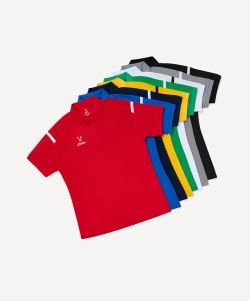 Поло CAMP 2 Poly Polo, зеленый/белый