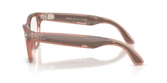 Умные очки Ray-Ban Meta Skyler Gen 2 (RW4014) Shiny Peach/Clear/Brown Transitions S52 T150