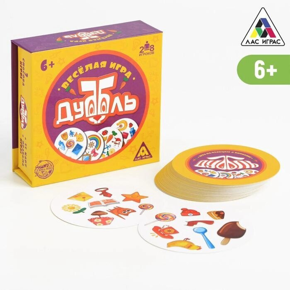 Настольная игра «Дуббль», на внимание и реакцию