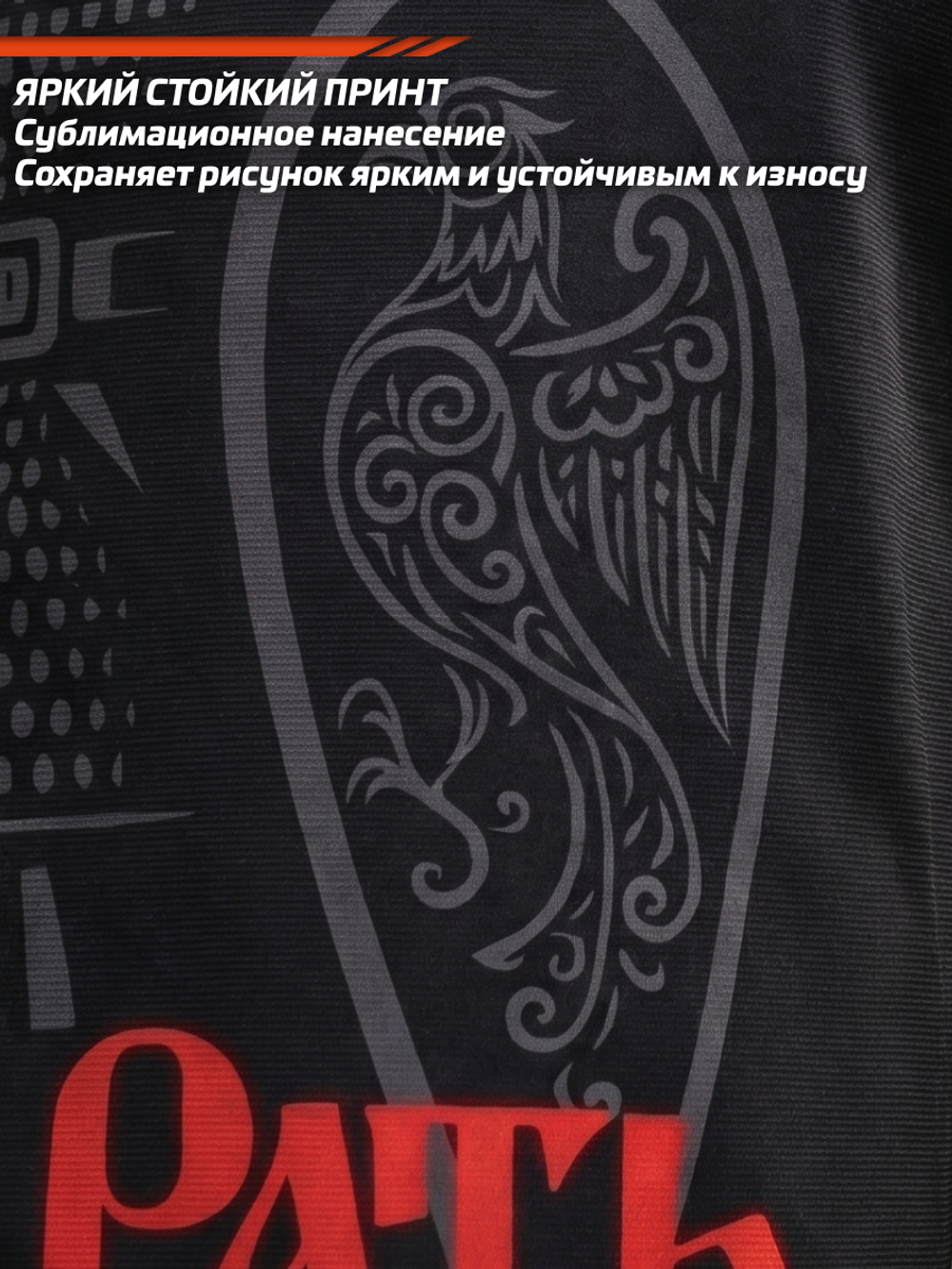 Шорты спортивные тренировочные LEGENDA Рать 2 Варяг черный