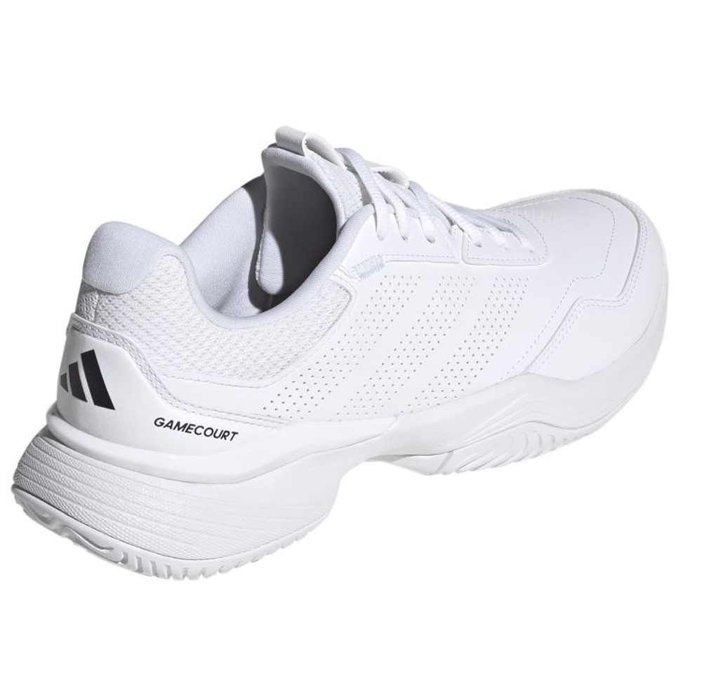 Мужские теннисные кроссовки Adidas GameCourt 3 Synthethic Leather M - cloud white/ cloud white/core black