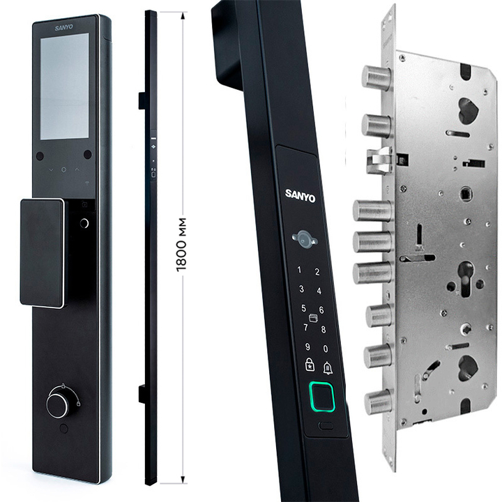 Sanyo D501 Tuya L-1800 Автоматический умный замок с ручкой-штангой