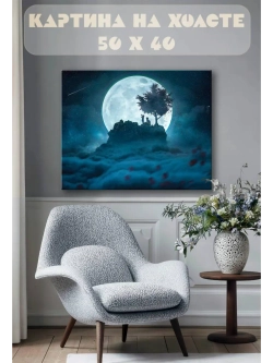 Картина на стену 40 X 50 Звездное небо
