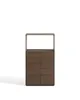 Стеллаж из шпона ореха Visala 60 x 106 см
