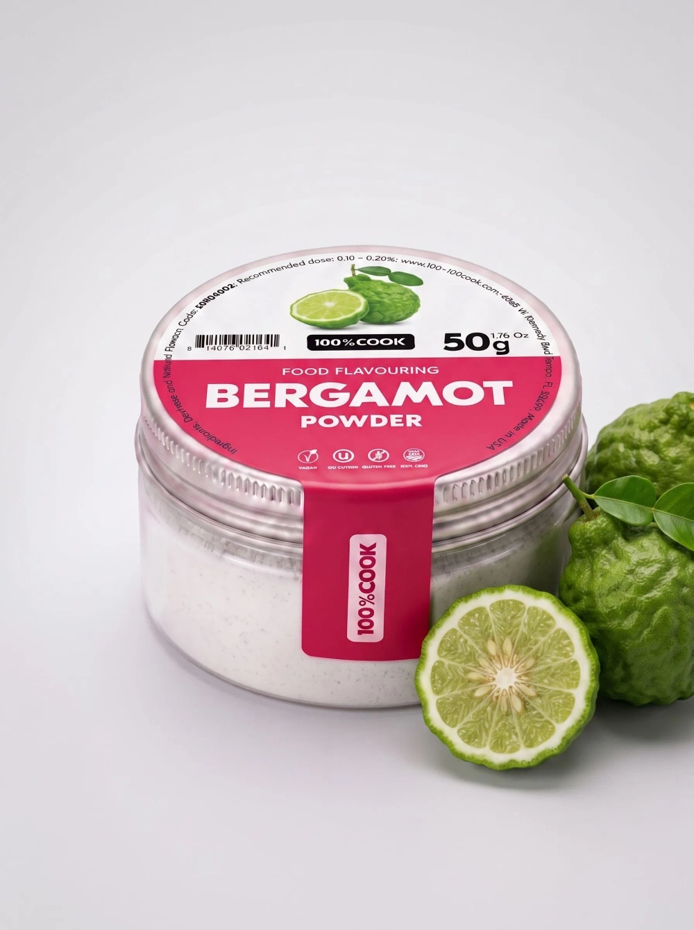 Бергамот Ароматизатор пищевой (порошок), 100%COOK, 50 г