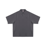 Футболка Blue Monte Polo-Neck T-Shirt "Rock Cliff Gray"