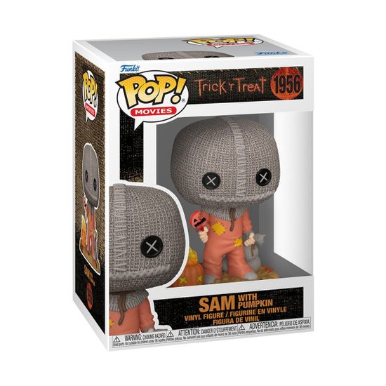 Фигурка Funko POP! Movies Trick R Treat Sam with Pumpkin (1956) 88359 — товар и упаковка
